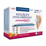 Fiole Interherb Colagen I si II Acid Hialuronic Intense Shot cu aroma de portocale 14 buc