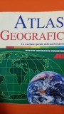 Atlas geografic cu o sectiune dedicata Romaniei