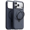 Husa MagSafe pentru Apple iPhone 17 Pro Max, Torras, QPRO Silicone, Albastra