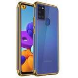 Husa SAMSUNG Galaxy A21s - Plating Soft (Auriu)