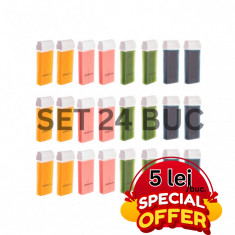 Set 24 cartuse ceara epilat - Emmeci Cosmetici - MIX CULORI