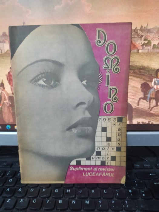 Domino, supliment al revistei Luceafărul, f. n., 1983, desen Nuni Anestin, 045