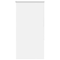 Jaluzea cu role opace alb 85x130 cm latime material 80,7 cm foto