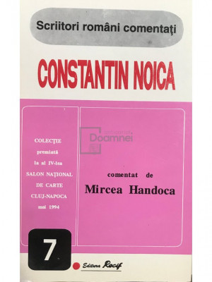 Mircea Handoca - Constantin Noica (editia 1994) foto