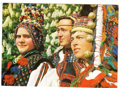QW28 - Tematica arta populara 34 - costume populare - Oas foto