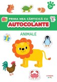 Prima mea carticica cu autocolante. Animale
