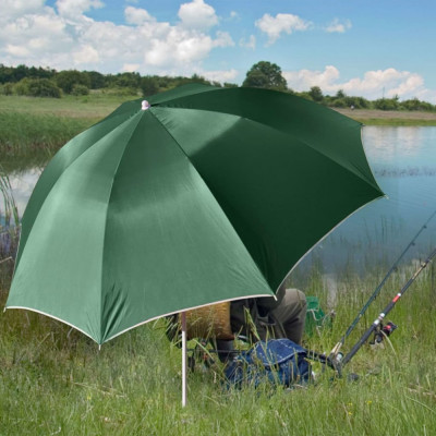HI Umbrela de pescuit, verde, UV30, 200 cm GartenMobel Dekor foto