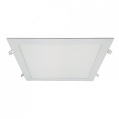 Spot Led Slim Patrat 300x300mm, 24W=200W, 6400K, lumina rece