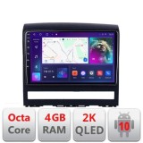 Navigatie Fiat Albea 2009-2014 C-Albea Android Octa Core Ecran 2K QLED GPS 4G 4+32GB 360 KIT-albea+EDT-E409-2K CarStore Technology