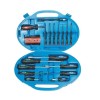 Trusa Surubelnite si Biti Mannesmann 11242, 42 piese, Otel Crom Vanadiu, Include Surubelnite Precizie si Extensie Flexibila