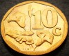Moneda 10 CENTI - AFRICA de SUD, anul 2009 *cod 4008 - iSewula Afrika