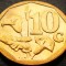 Moneda 10 CENTI - AFRICA de SUD, anul 2009 *cod 4008 - iSewula Afrika