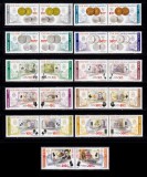 ✅RO 2005 LP 1687 +2006 LP 1750 , &quot;Leul Nou 2005/2006&quot;,serie cu punte tip I , MNH