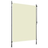 vidaXL Jaluzea tip rulou de exterior, crem, 150 x 270 cm