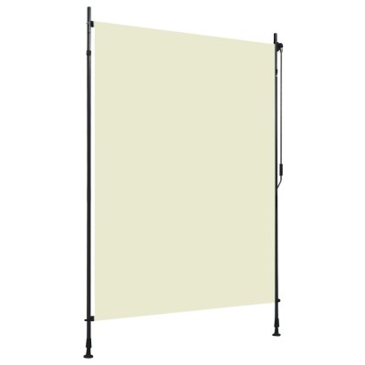 vidaXL Jaluzea tip rulou de exterior, crem, 150 x 270 cm foto