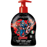 Marvel Avengers Liquid Soap Săpun lichid pentru m&acirc;ini pentru copii Calendula and Chamomile extracts 250 ml