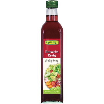 Otet Bio din Vin Rosu Rapunzel 500ml foto