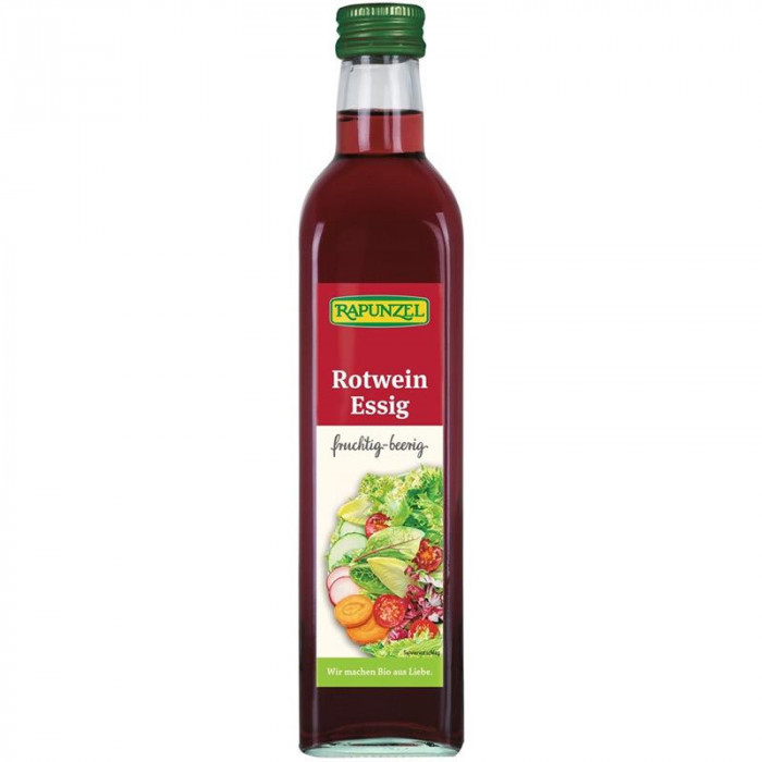 Otet Bio din Vin Rosu Rapunzel 500ml