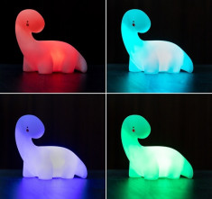 Lampa dinozaur LED multicolor Lightosaurus Gadget Kids - BellFyd foto