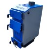 Cazan combustibil solid NEUS Praktik 12kW, otel 4mm, incalzire 120m&sup2;, eficienta 86%, camera ardere mare, gratar racit cu apa