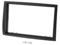 Cadru radio 2 DIN negru Citro&amp;euml;n Fiat Peugeot foto