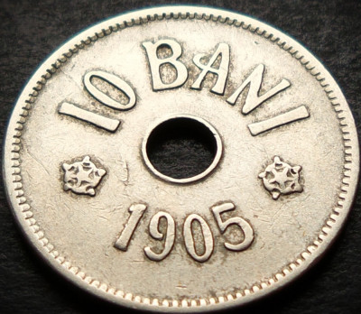 Moneda istorica 10 BANI - ROMANIA, anul 1905 * cod 560 A foto