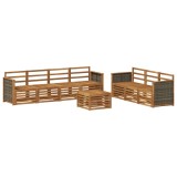 vidaXL Seturi de canapele 8 pcs Lemn Solid de Acacia 3384105