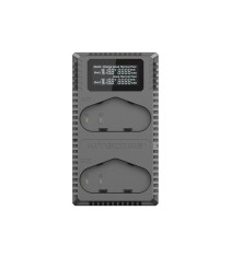 Nitecore UCN4 Pro Incarcator USB Dual pentru Canon LP-E4 si LP-E4N