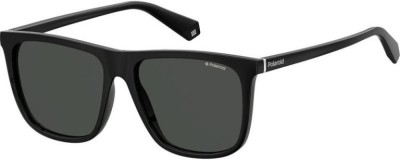 Ochelari de Soare POLAROID PLD 6099/S KB7/LM, 56mm, Negru foto