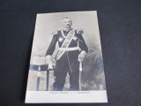 Regele Petru I al Serbiei, Uniformă Regală . Carte Poștală Regalistă Veche, Necirculata, Printata