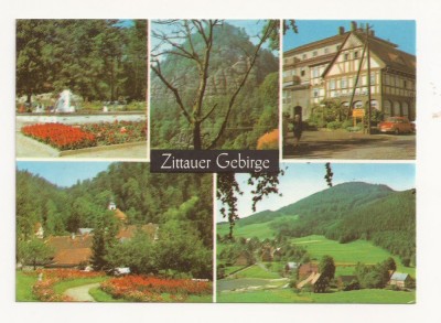 SG6 - Carte Postala - Germania, Zittauer Gebirge, Necirculata 1974 foto