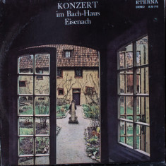 Vinil Johann Sebastian Bach ‎– Konzert Im Bach-Haus Eisenach (-VG)