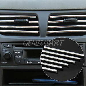Ornament pentru grila de aer interior,Argintii, 2 metri