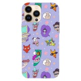 Husa compatibila cu Apple iPhone 11 model Courage the Cowardly dog ooga booga, Silicon, TPU, Viceversa, Transparent, Carcasa