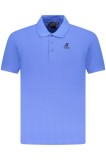 U.S. Grand POLO Tricou polo barbati cu logo brodat, Regular fit, albastru deschis, S