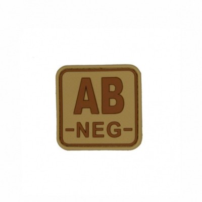 Patch &amp;quot;BLOOD TYPE AB-&amp;quot; 3D [JTG] foto