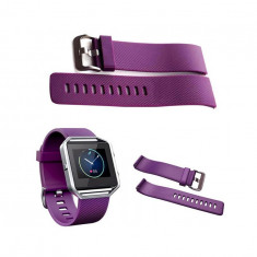 Bratara TPU Silicon pentru Fitbit Blaze-Mărime L-Culoare Violet