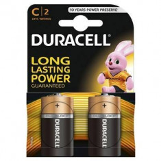 Baterie Duracell Basic C LR14 2buc Negru foto