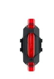 Cumpara ieftin Stop Led pentru bicicleta, acumulator incorporat, incarcare USB, 4 moduri de iluminat, culoare Rosu