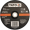 Disc slefuit metal 230 x 22 x 6 mm Yato YT-6125