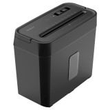 Distrugator de documente Rebel P-4, cos 8L, compact pentru birou