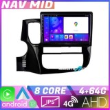 Navigatie Mitsubishi Outlander 2014 KIT 1230 EDOTEC-LITE Android Ecran 720P Octa Core 4 64 Carplay CarStore Technology