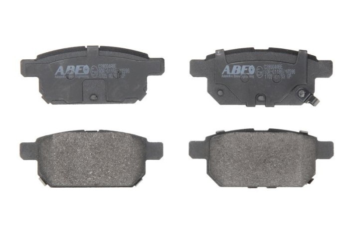 Set placute frana,frana disc SUZUKI SWIFT IV (FZ, NZ) (2010 - 2016) ABE C28004ABE