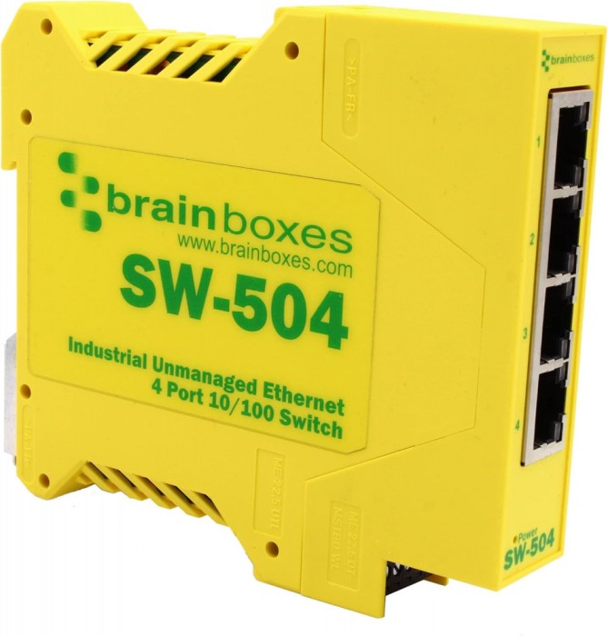 Switch Ethernet Neadministrabil 4 Porturi RJ45 SW-504