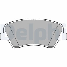 DELPHI LP2293 set placute frana,frana disc