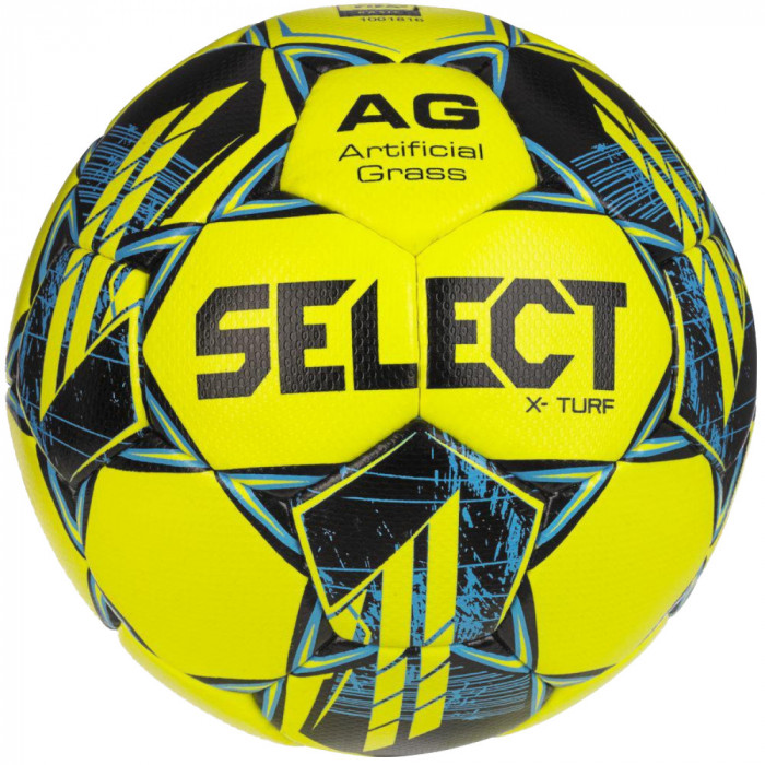 Mingi de fotbal Select X-Turf FIFA Basic V23 Ball X TURF YEL-BLU galben