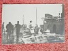 Fotografie tip carte postala, Marina Americana pe Dunare