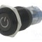 Comutator anti-vandalism ONPOW 2 poziții SPDT 0,5A 220VAC 1A 24VDC LED verde