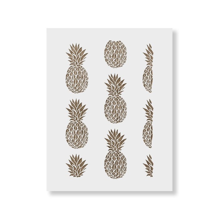 Sablon Perete vopsire, tencuiala 900x600x0.7mm Pineapple Refolosibil, model MXSP7104