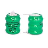 Accu.ind.16x18mm 3.6V 80mAh Ni-MH 2pini